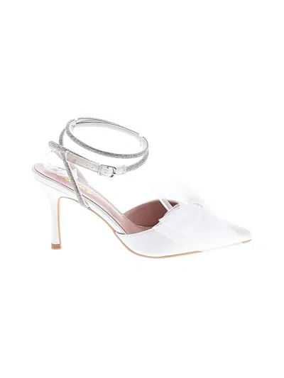 Pre-owned Lulus Heels In White
