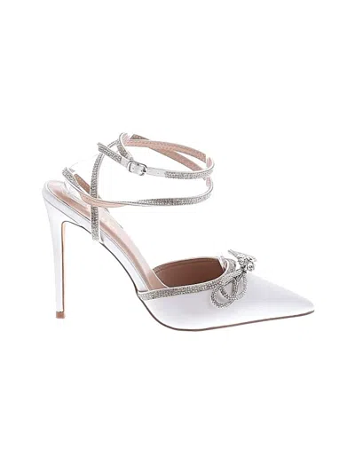Pre-owned Lulus Heels In White