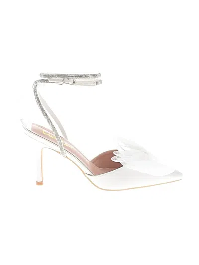 Pre-owned Lulus Heels In White