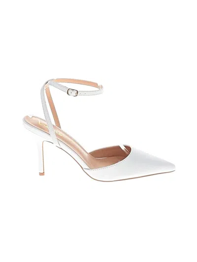 Pre-owned Lulus Heels In White