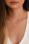 Lulus In The Details Gold Coin Necklace In Gold