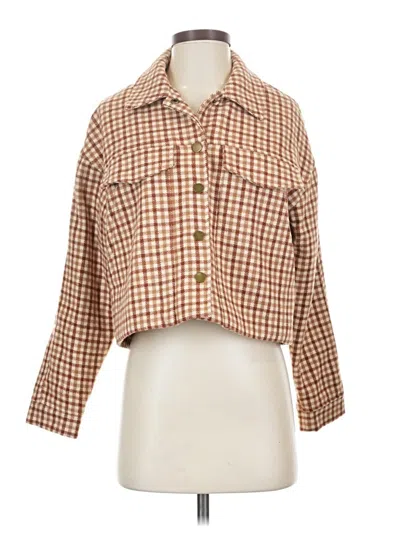 Pre-owned Lulus Jacket In Brown
