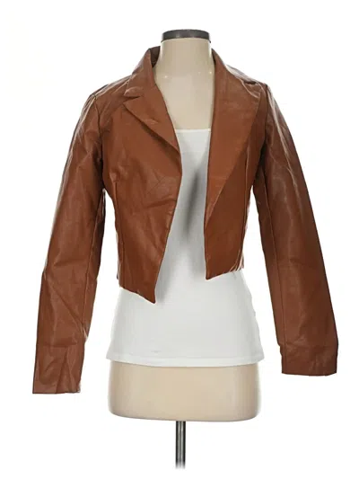 Pre-owned Lulus Jacket In Brown