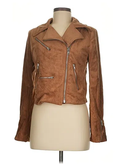 Pre-owned Lulus Jacket In Brown