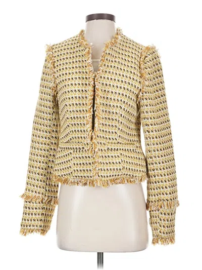 Pre-owned Lulus Jacket In Gold