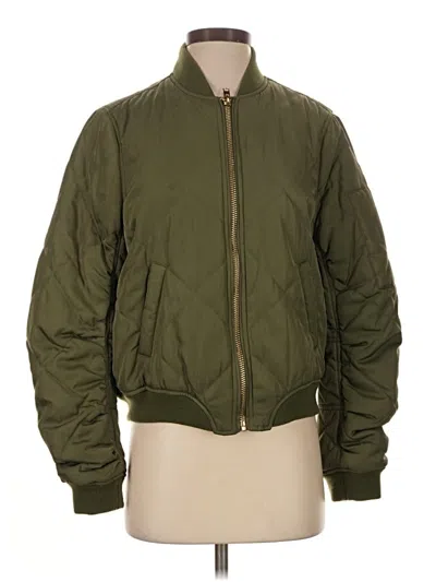 Pre-owned Lulus Jacket In Green