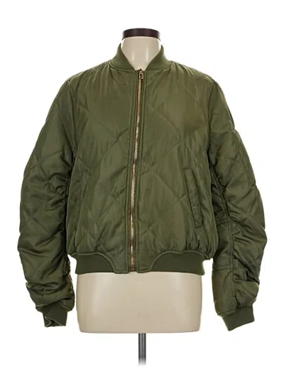 Pre-owned Lulus Jacket In Green