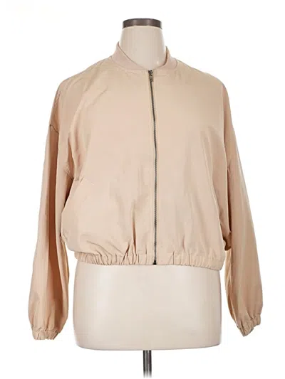 Pre-owned Lulus Jacket In Tan