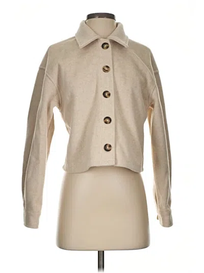 Pre-owned Lulus Jacket In Tan