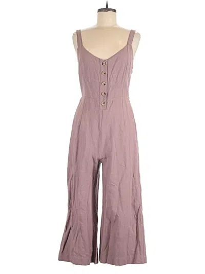 Pre-owned Lulus Jumpsuit In Brown