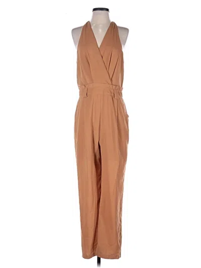 Pre-owned Lulus Jumpsuit In Brown