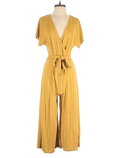 Pre-owned Lulus Jumpsuit In Gold