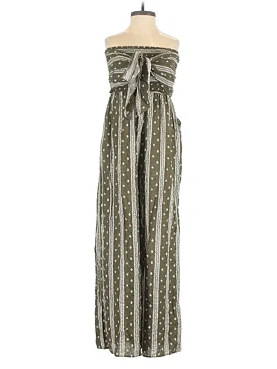 Pre-owned Lulus Jumpsuit In Green