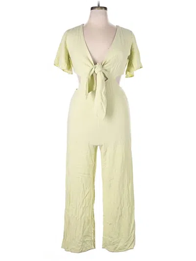 Pre-owned Lulus Jumpsuit In Green