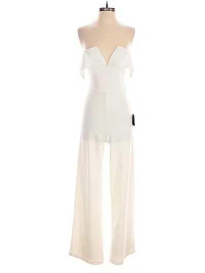 Pre-owned Lulus Jumpsuit In Ivory