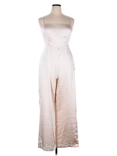 Pre-owned Lulus Jumpsuit In Ivory