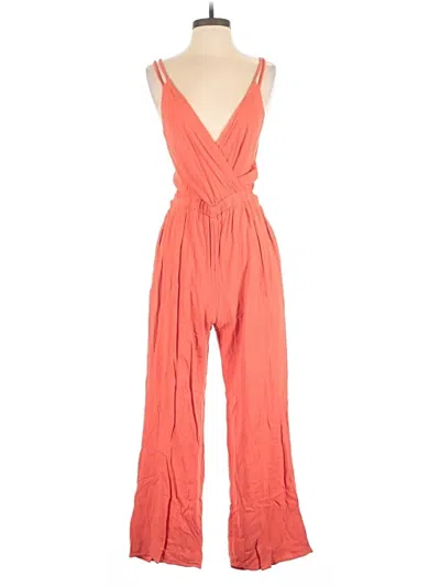 Pre-owned Lulus Jumpsuit In Orange