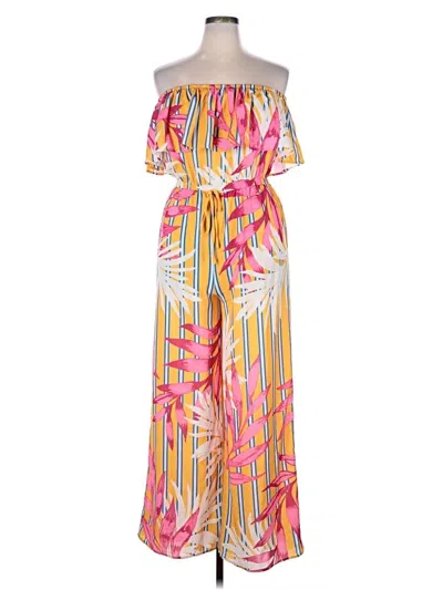 Pre-owned Lulus Jumpsuit In Pink