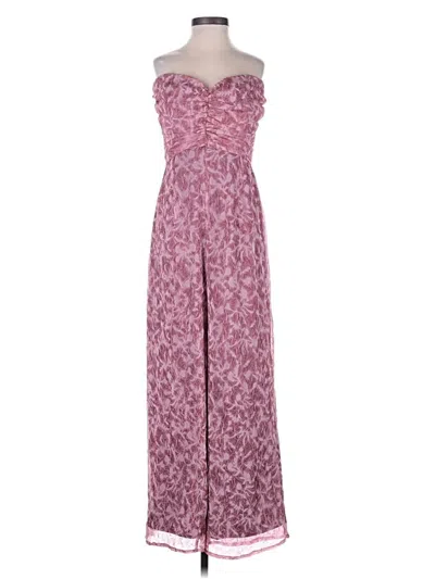 Pre-owned Lulus Jumpsuit In Pink