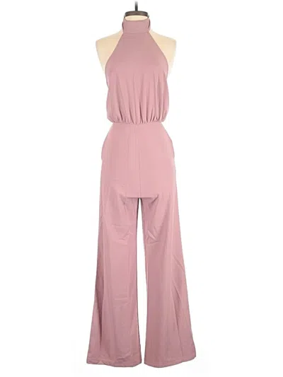 Pre-owned Lulus Jumpsuit In Pink