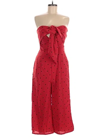 Pre-owned Lulus Jumpsuit In Red