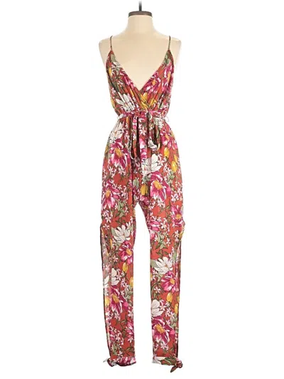 Pre-owned Lulus Jumpsuit In Red