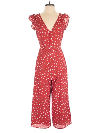 Pre-owned Lulus Jumpsuit In Red