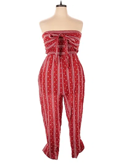 Pre-owned Lulus Jumpsuit In Red