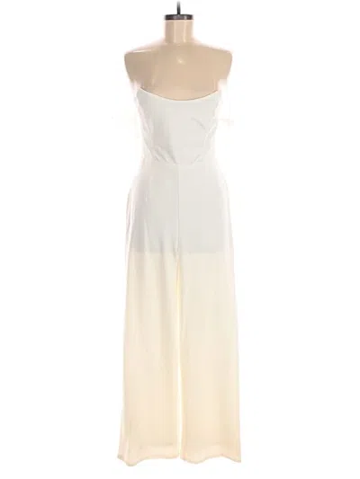 Pre-owned Lulus Jumpsuit In White