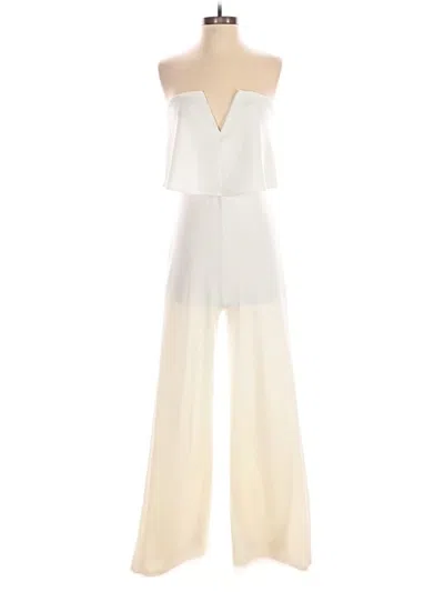 Pre-owned Lulus Jumpsuit In White
