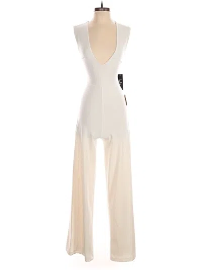 Pre-owned Lulus Jumpsuit In White