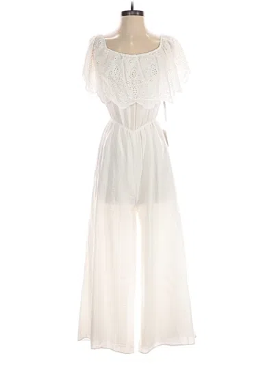 Pre-owned Lulus Jumpsuit In White