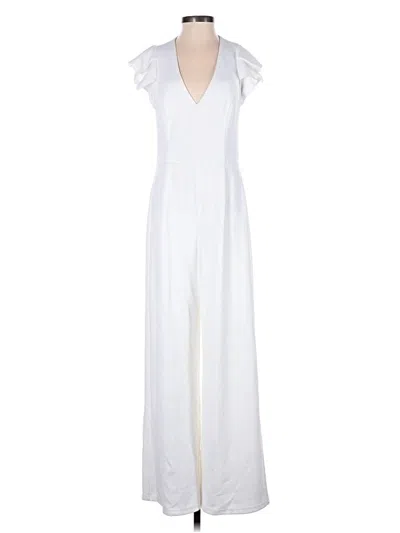 Pre-owned Lulus Jumpsuit In White