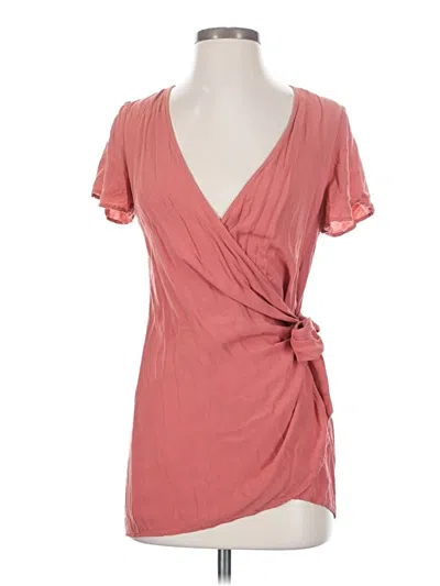 Pre-owned Lulus Kimono In Pink