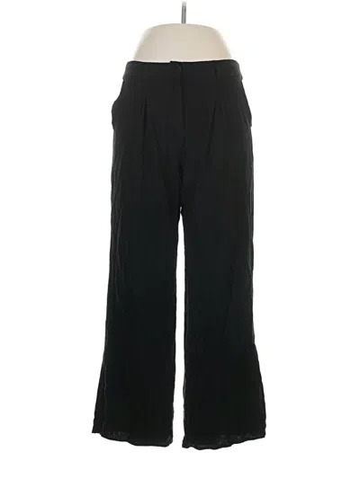 Pre-owned Lulus Linen Pants In Black