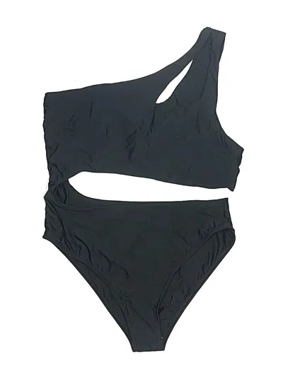 Pre-owned Lulus One Piece Swimsuit In Black