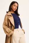 Lulus Perfect Classic Navy Ribbed Knit Cardigan Sweater In Blue
