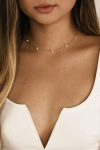 Lulus Perfectly Pretty Gold And Pearl Necklace In Gold