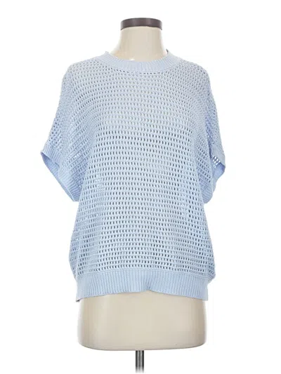 Pre-owned Lulus Poncho In Blue