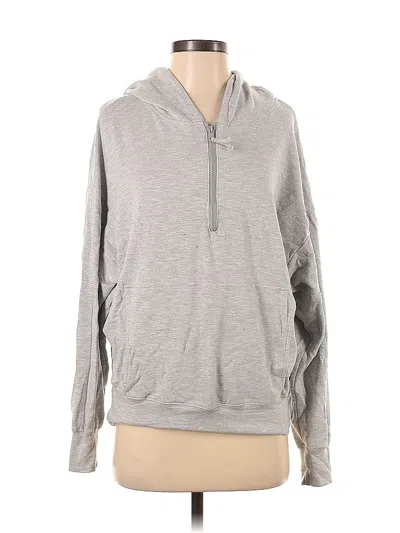 Pre-owned Lulus Pullover Hoodie In Gray