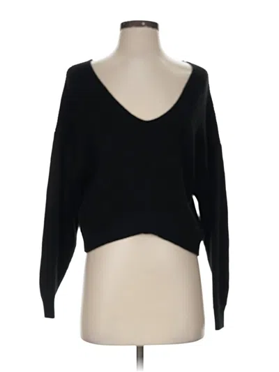 Pre-owned Lulus Pullover Sweater In Black
