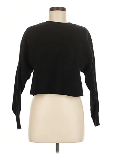 Pre-owned Lulus Pullover Sweater In Black