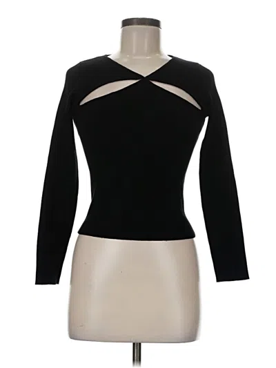 Pre-owned Lulus Pullover Sweater In Black