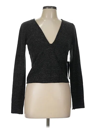 Lulus Pullover Sweater In Black