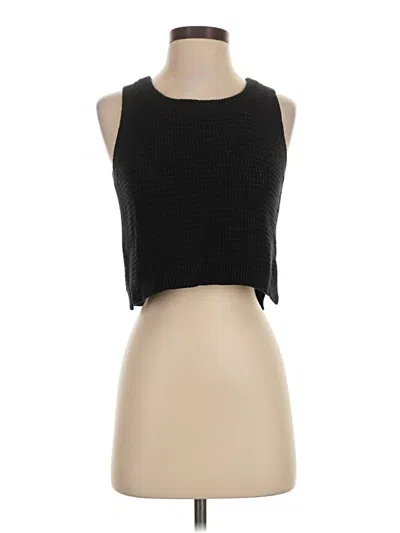 Pre-owned Lulus Pullover Sweater In Black