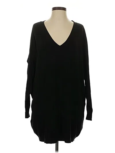 Pre-owned Lulus Pullover Sweater In Black