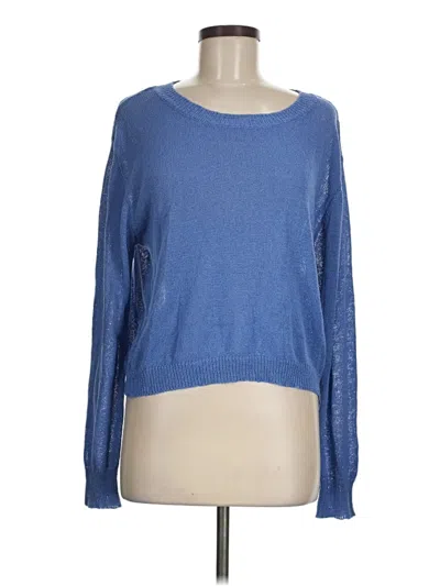 Pre-owned Lulus Pullover Sweater In Blue