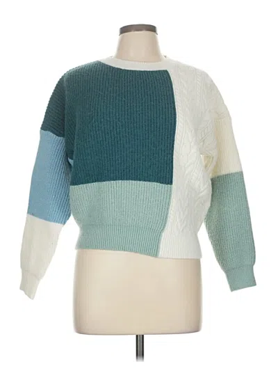 Pre-owned Lulus Pullover Sweater In Blue