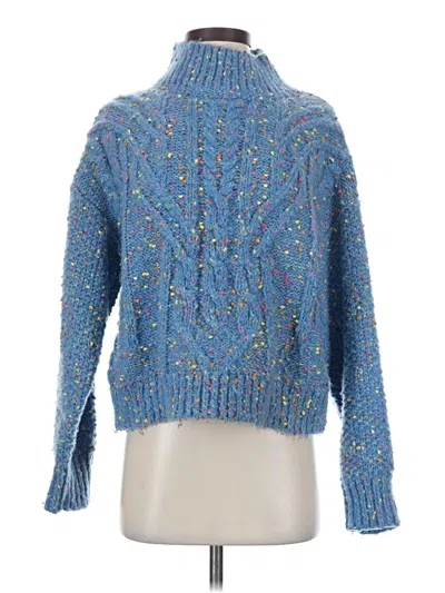 Pre-owned Lulus Pullover Sweater In Blue