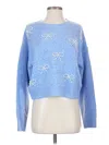 Lulus Pullover Sweater In Blue